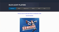 Desktop Screenshot of bluelightplayers.com